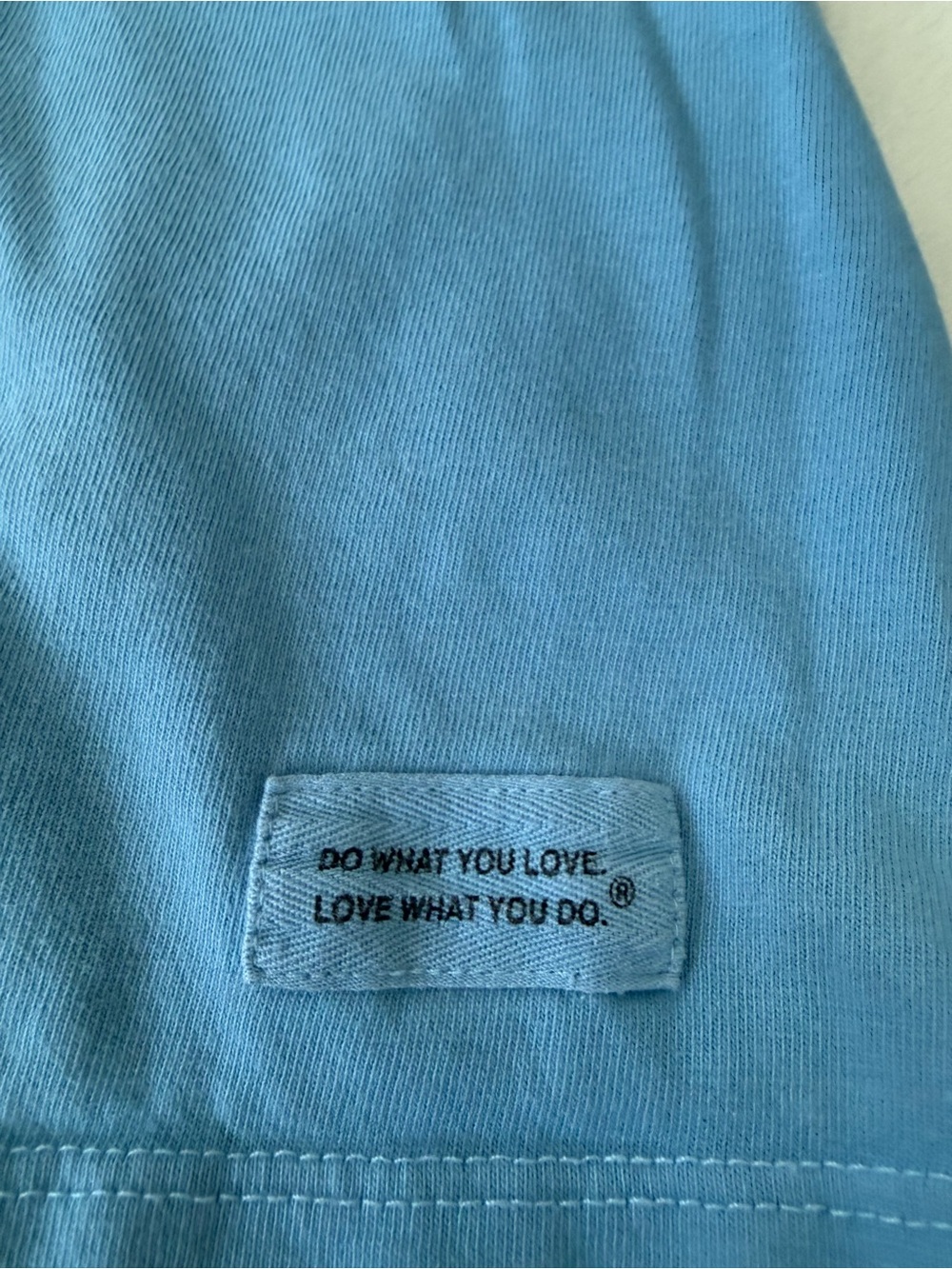 Life is Good Happy Hour Camping Long Sleeve Womens Blue Tee Size XL E05 - Picture 6 of 8